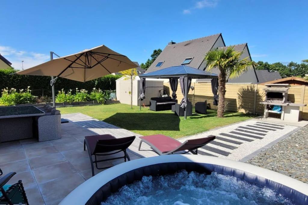 Maison 4 Chambres Pour 8 Personnes Dol-de-Bretagne Exteriör bild